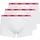 Hugo Trunk Triplet Planet Boxershorts Weiß XL 3er Pack