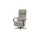 Hukla Relaxsessel Pierre Leder 75 x 117 x 87 cm Grau elektrisch