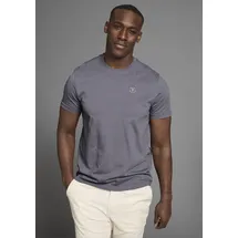delmao Rundhalsshirt grau XXL