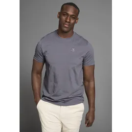 delmao Rundhalsshirt grau XXL