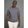 delmao Rundhalsshirt grau XXL