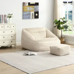 HOME DELUXE Stoffmuster COZY - Farbe: Beige