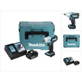 Makita DTW 251 RG1J Akku Schlagschrauber 18 V 230 Nm 1/2" + 1x Akku 6,0 Ah + Ladegerät + Makpac