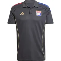 adidas Olympique Lyon Competition Poloshirt 2025/26 Herren JL9469 - carbon/hazy beige M