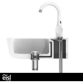 Eisl Futura Einhandmischer weiß matt/chrom NI075FUTWCR