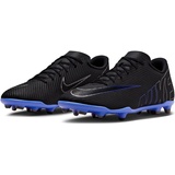 Nike Mercurial Vapor 15 Club Fg/Mg Fussballschuh, Black/Chrome-Hyper R, 44