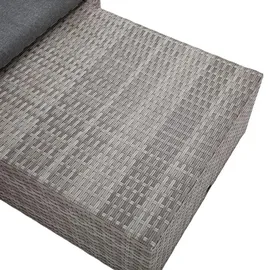 beautysofa SEVILLA Loungeset grau