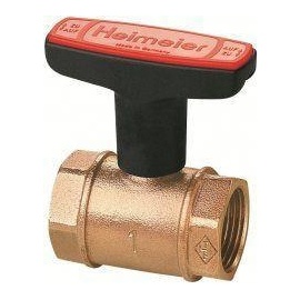 Heimeier Zubehör Sanitärinstallation, Globo H ball valve DN20 bronze