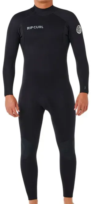 RIP CURL TRAD 5/4 BACK ZIP Full Suit 2026 black - LT
