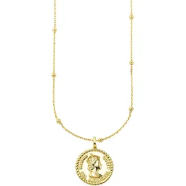 aniston jewelry & watches Kette mit Anhänger Schmuck Geschenk Silber 925 Halskette mit Münzanhänger Gold