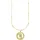 aniston jewelry & watches Kette mit Anhänger Schmuck Geschenk Silber 925 Halskette mit Münzanhänger Gold