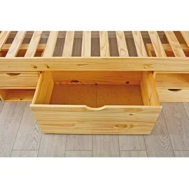 VCM ebuy24 Bett 90x200 cm, Natur.