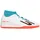 SKECHERS Hallenfußballschuhe White/Türkis/Pink 34