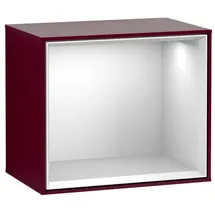 Villeroy & Boch Villeroy und Boch Finion Regalmodul F580MTHB 41,8x35,6x27cm, Regal White Matt, Peony Matt