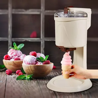 Soft Serve Ice Cream Machine, Ice Cream Makers for Home - Portable Blender, Yogurt Sorbet Maker Automatic Machine - Perfect Ice Cream Makers Machine for Home