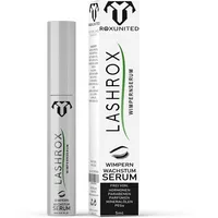 ROXUNITED Wimpernserum Lashrox Hormonfrei 5 ml – Natürliches, Veganes Wimpernwachstumsserum für Längere, Dichtere und Stärkere Wimpern, Ohne Prostaglandine, Auch als Augenbrauenserum