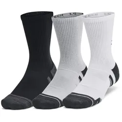 6er Pack UNDER ARMOUR Performance Tech Crewsocken 011 - mod gray/mod gray/jet gray M (36.5-42)