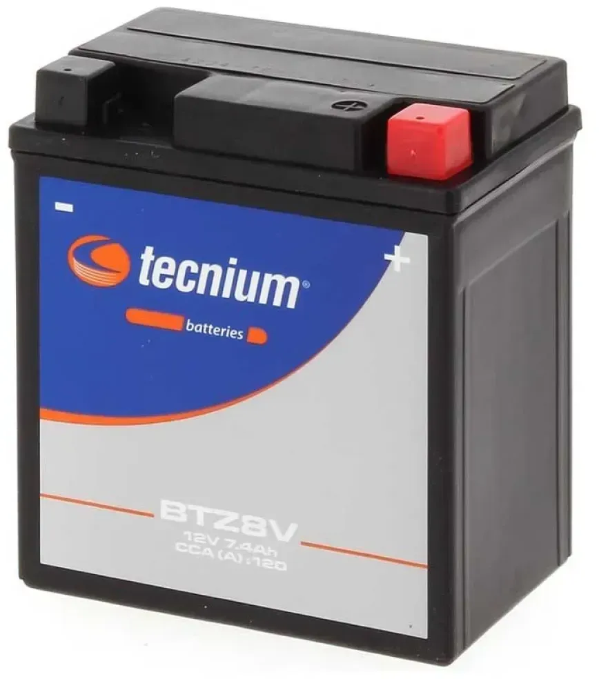 Tecnium Btz8v 12v 7ah Agm-batterie - Black - One Size