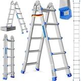 Masko Vielzweckleiter 6in1 20 Sprossen