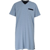 GÖTZBURG Herren, Pyjama, Herren-Nachthemd, Blau, (52)