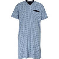 GÖTZBURG Herren, Pyjama, Herren-Nachthemd, Blau, 52