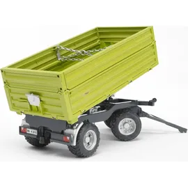 Bruder 02203 - Profi Fliegl 3-Seitenkippen mit Aufsteckbordwand 1:16