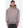 dropsize HEAVY OVERSIZE METAL PATCH HOODIE - Braun - S