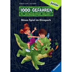 Böses Spiel im Dinopark - 1000 Gefahren junior (Bd. 1)