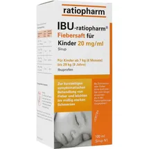 Ratiopharm IBU-ratiopharm Fiebersaft für Kinder 20 mg/ml