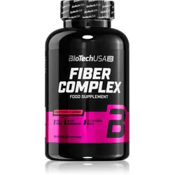 BioTechUSA Fiber Complex Kautabletten mit Ballaststoff Geschmack Fruit Punch 120 TABL