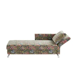 Nehl Liege Easy Velours 220 x 80 x 116 cm Mehrfarbig mit Kopfteil
