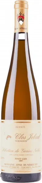 Pinot Gris Clos Jebsal, Sélection de Grains Nobles Zind-Humbrecht 2007