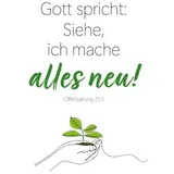 Gerth Medien Jahreslosung 2026 - Postkarten (10er-Set)