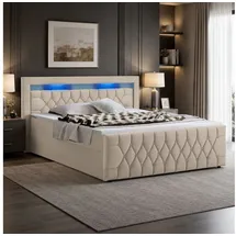 Juskys Leona 140 x 200 cm H4 Beige