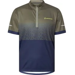NAKAMURA Herren Trikot Fahrrad Daniel III M, OLIVE DARK/NAVY DARK, S