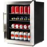 DOMO collection DO91609BK Getränkekühlschrank 60 l 645 mm hoch Schwarz