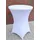 Baumarktplus 2er Set Stehtischhusse Stretch weiß Ø 80cm Tischhusse