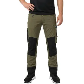 Mascot Hose mit Knietaschen, Stretchstoff Hose Größe 82C54, moosgrün