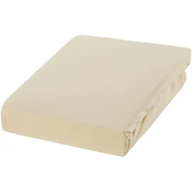 Estella Spannbettlaken Zwirnjersey 6900 90 x 200 - 120 x 220 cm natur