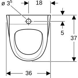 Geberit Renova Urinal (235200600)