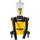 DeWalt Absauganlage Edelstahl 23 L gelb