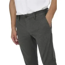 Only & Sons Shorts Schwarz L