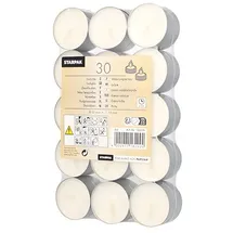 Papstar Teelichte 30 St. weiß