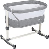 BabyGO Vivaldi Beistellbett grey