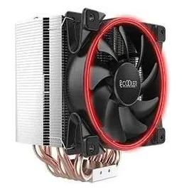 PCCOOLER GI-H58U Corona Rot (152 mm), CPU Kühler, Rot