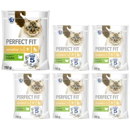 PERFECT FIT Sensitive 1+ Trockenfutter mit Truthahn 3 x 750 g