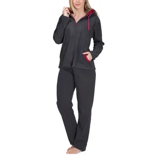 SLOUCHER Hausanzug Damen Hausanzug aus wärmenden Fleece 36-38