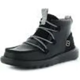 HEYDUDE Hey Dude Reyes Stiefel aus Wolle, Schwarz/Schwarz, 38 - 38