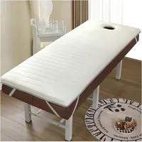 GDDUOYUE Wimpern Liege Matratze Faltbare Massageliegen-Matratze mit Memory-Schaum – Weiche, Atmungsaktive und rutschfeste Auflage für Kosmetik- und Spa-Liegen,Style 2,190×80cm