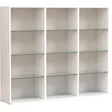 VCM Holz CD DVD Standregal Bücherregal Raumteiler Deko Regal Zilas L